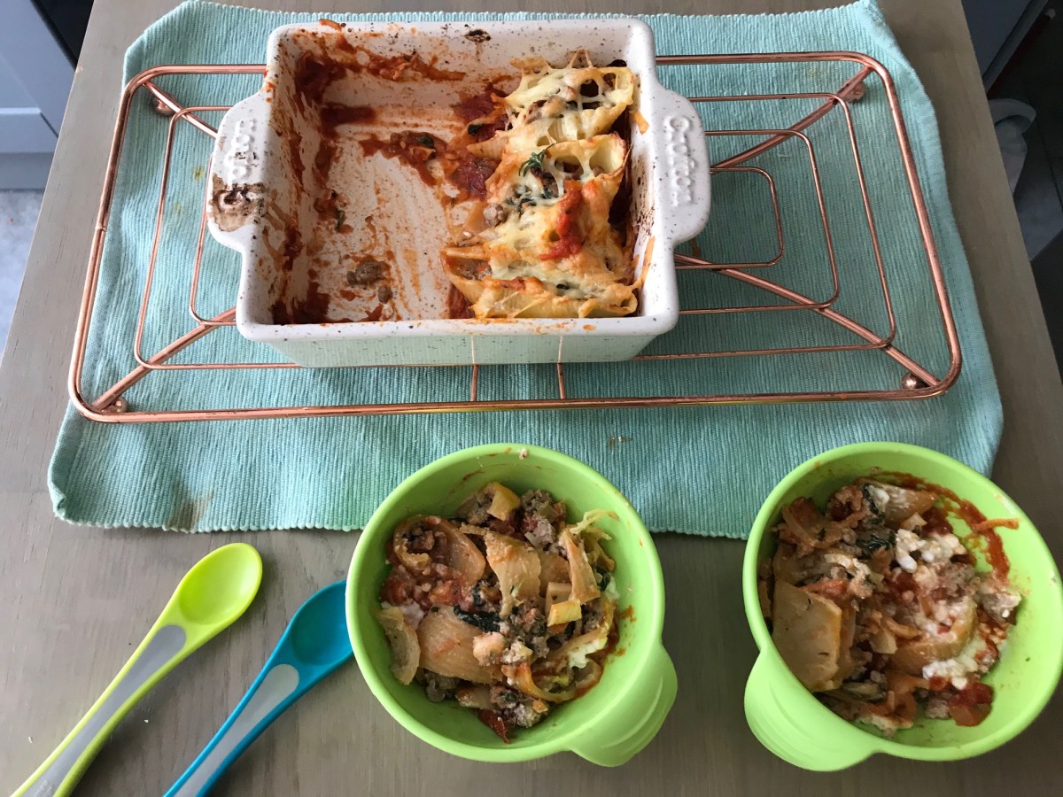 Tuscan mince and ricotta filled&nbsp;pasta