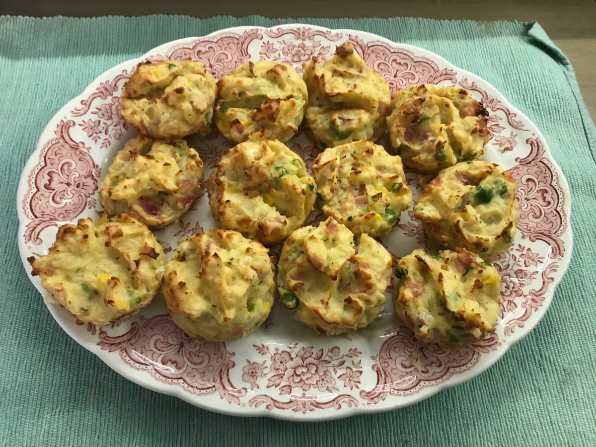 Potato, Cheese and Veg&nbsp;Soufflé